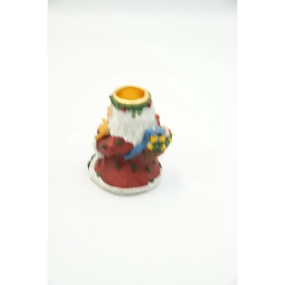 Vintage Santa Claus‎ Mini Planter with Teddy Bear – 4